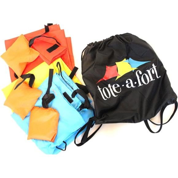 Tote A Fort, Blanket Fort Kit, Kids Fort, Playhouses, Portable Fort, Fort Kit - Picture 1 of 6
